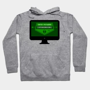 Felicity Smoak - Computer Log In Screen - LATTE ADA JONAS 11900 Hoodie